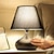abordables lampe de chevet-lampe de table / lampes de chevet multi-abat-jour / led / capteur tactile rustique / lodge / style nordique pour salon / chambre métal blanc