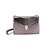 cheap Crossbody Bags-Women&#039;s Crossbody Bag PU Leather Daily Chain Large Capacity Solid Color Silver Black Champagne