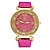 levne Quartz hodinky-dámské quartz hodinky luxusní módní quartz hodinky ležérní dámy drahokamy hodiny šaty kožený řemínek quartz náramkové hodinky relogio feminino