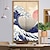 abordables Couvertures de porte-Rideaux de cuisine rideaux de porte décor de tapisserie, panneau de rideau de porte noren japonais, séparateur de pièce pour porche salon bureau chambre patio