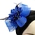 voordelige Hoeden &amp; Hoofdstukken-Tule / Veer / Netto hikinauhat / fascinators / hoed met 1 Bruiloft / Speciale gelegenheden  / Teaparty Helm