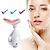 preiswerte Gesichtspflegegeräte-LED-Photonentherapie-Gesichtshals-Lifting-Massagegerät Anti-Aging-Hautstraffung reduzieren Doppelkinn-Anti-Falten-Gerät