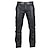 cheap Historical &amp; Vintage Costumes-Punk &amp; Gothic Medieval Steampunk Pants Straight Leg Motorcycle Pants Riders Bikers Men&#039;s Casual Daily Pants