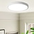 abordables Luces de techo regulables-Luz de techo led macaron regulable 40cm/50cm/60cm luces de techo para sala de estar dormitorio oficina 110-240v