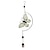 cheap Dreamcatcher-1pc Dragonfly&amp;Butterfly Painted Wind Chime Outdoor Handicraft Glow In The Night Hanging Ornament For Window Balcony Garden Decor 16x60cm/6.3&#039;&#039;x23.6&#039;&#039;