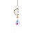 cheap Dreamcatcher-suncatcher moon crystal gravel sun catcher lighting pendant hanging window decoration prism ball pendant
