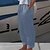 cheap Women&#039;s Pants-Women&#039;s Plus Size Loungewear Pants Pure Color Linen Casual Wear for Spring Summer White Blue S 4XL