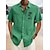 Χαμηλού Κόστους ανδρικά γραφικά πουκάμισα-Ανδρικά Πουκάμισο Χαβανέζικο πουκάμισο Δετοβαμένο Γραφικά Σχέδια Απορρίπτω Βυσσινί Φούξια Καφέ Πράσινο του τριφυλλιού Λευκό + Λευκό Δρόμος Causal Κοντομάνικο Στάμπα Κουμπί-Κάτω Ρούχα