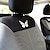 halpa Istuinsuojat-5-paikkainen turvaistuimen päällinen täysi sarja täysin ympäröity turvaistuimen päällinen auton sisätilat pestävä hengittävä mukava perhoskuvioinen kirjonta auton istuimen päällinen