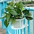 preiswerte Außenwandbehänge-Balkon hängender Blumentopfständer, Eisen-Pflanztopfständer, Wohnkultur, Zimmerpflanzenzubehör