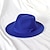お買い得  パーティーハット-帽子 ウール / アクリル フェドーラ帽 フォーマル 結婚式 カクテル ロイヤル アストコット シンプル と ピュアカラー かぶと 帽子