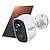 olcso Beltéri IP hálózati kamerák-hiseeu cg6 kültéri biztonsági vezeték nélküli napelemes wifi kamera ip65 3mp, újratölthető akkumulátoros jármű kisállat csomag azonosítás