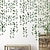 お買い得  人工観葉植物-12個パック 人工アイビー リース フェイク サツマイモ 葉 つる 吊り下げ植物 グリーン背景 ウェディングデコレーション ホーム 寝室 壁装飾 ジャングルがテーマのパーティーデコレーション
