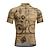 abordables Maillots pour hommes-Homme Maillot de cyclisme Graphique Drôle Manche Courte Cyclisme Maillot Top avec 3 poches arrière VTT Vélo tout terrain Cyclisme sur route Séchage Rapide Bandes réfléchissantes Poche Arrière