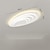 olcso Tompítható mennyezeti lámpák-távirányítóval szabályozható modern mennyezeti lámpa 56 cm-es süllyesztett mennyezeti lámpa akril lámpabúra csillár hálószoba nappali
