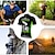 cheap Men&#039;s Jerseys-21Grams Old Man Men&#039;s Short Sleeve Cycling Jersey Summer Spandex Polyester  Funny Bike Jersey Top Mountain Bike MTB Road Bike Cycling Breathable Quick Dry Reflective Strips Green White Black