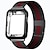 billiga Apple Watch-band-Smart Watch-band för Apple iWatch Series 8/7/6/5/4/3/2/1 / SE 45/44/42/41/40/38mm Rostfritt stål Smart klocka Rem Justerbar Milanesisk loop Ersättning Armband