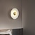 Недорогие Бра-Внутренний настенный светильник светодиодный медный круг дизайн гостиная спальня металлические настенные светильники 3000k e26 настенные светильники для спальни ванная комната