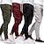 cheap Cargo Pants-Men&#039;s Cargo Pants Cargo Trousers Joggers Trousers Elastic Waist Flap Pocket Solid Color Going out Weekend Cotton Blend Streetwear Stylish Black Red