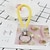 cheap Car Pendants &amp; Ornaments-1pc Creative Braided Rope Rhinestone Car Keychain, Car Key Ring Pendant Key Chain Car Accessories Gifts