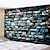 levne krajinářský gobelín-nástěnná tapiserie umělecká výzdoba deka záclona piknik ubrus zavěšení domácí ložnice obývací pokoj kolej dekorace architektura zeď vinobraní rustikální cihla skalní zdivo