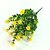 preiswerte Künstliche Pflanzen-1 Stück 7 Gabel Eukalyptus kleine Rosen Kunststoff Eukalyptusblätter simuliertes Wassergras