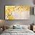 billiga Blom- och växtmålningar-handgjord oljemålning canvas väggkonst dekoration moderna blommor ljus lyx vardagsrum för heminredning rullad ramlös osträckt målning