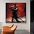 abordables Pinturas de personas-Pareja bailando tango aceite jadeando 100% pintura pintada a mano bailarina figura arte de la pared pintura para la decoración de la pared del hogar