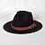 Χαμηλού Κόστους Καπέλα για Πάρτι-Καπέλα Μαλλί / Ακρυλικό Ρεπούμπλικα Καπέλο ηλίου Επίσημο Γάμου κοκτέιλ Royal Astcot Ρετρό Με Καθαρό Χρώμα Ακουστικό Καπέλα