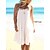 cheap Casual Dresses-Women&#039;s Beach Dress Resort Wear Beach Wear Lace Backless Midi Dress Plain Fashion Basic Sleeveless Halter Outdoor Daily Loose Fit White 2023 Summer Spring S M L XL