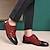 Χαμηλού Κόστους Ανδρικά Oxfords-Ανδρικά Παπούτσια Οξφόρδη Παπούτσια Derby Δερμάτινα παπούτσια Φόρεμα Παπούτσια Φόρεμα Loafers Περπάτημα Δουλειά Κινεζικό στυλ Βρετανικό Χριστούγεννα Καθημερινά Δέρμα Συνθετικά Ζεστό Δαντέλα μέχρι πάνω
