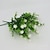 Χαμηλού Κόστους Τεχνητά φυτά-2 συσκευασίες / 8 συσκευασίες τεχνητά λουλούδια εξωτερικού χώρου ανθεκτικά στην υπεριώδη ακτινοβολία ψεύτικα πλαστικά λουλούδια τριαντάφυλλο no fade faux πλαστικά φυτά για εσωτερικούς εξωτερικούς