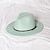 preiswerte Partyhut-Hüte Wolle / Acryl Fedora-Hut Formal Hochzeit Einfach Mit Pure Farbe Kopfschmuck Kopfbedeckung