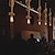 abordables Luces de isla-lámpara colgante de cuerda de cáñamo vintage 1 cabeza 1,5 metros base e26 / e27, lámpara colgante de cuerda de cáñamo retro lámpara de techo vintage estilo retro para iluminación de comedor restaurante bar, bombilla no incluida