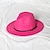 ieftine Pălării Party-Palarie Lână / Acril Pălărie Oficial Nuntă Simplu Cu Culoare Pură Diadema Articole Pentru Cap