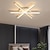 Χαμηλού Κόστους Φώτα Οροφής με Dimmer-μοντέρνο φωτιστικό οροφής ρυθμιζόμενο με τηλεχειριστήριο flush mount φωτιστικό οροφής ακρυλικό αμπαζούρ πολυέλαιος υπνοδωμάτιο σαλόνι λουλούδι φως