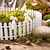 abordables sculptures et statues de jardin-90 cm de long clôture en bois micro paysage décoration mini clôture outil d&#039;aménagement paysager 1 pc