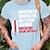 preiswerte Herren -Grafik -T -Shirt-Brief Gedruckt Männer Graphic Cotton Shirt Klassische Neuheit Shirt Kurzarm Bequemes T-Shirt Straße Casual Sommer Mode Designer Kleidung