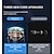 Недорогие Истинные беспроводные наушники (TWS)-X6 TWS True Беспроводные наушники В ухе Bluetooth 5.1 Спорт Эргономический дизайн Стерео для Яблоко Samsung Huawei Xiaomi MI Повседневное использование Путешествия Мобильный телефон