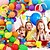 cheap Home Decoration-130PCS Rainbow Balloon Garland Set Multiple Color Sizes Carnival Candy Themed Birthday Party Decorations