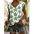 cheap Women&#039;s Tops-Women&#039;s Tank Top Blue Green Animal Print Sleeveless Holiday Weekend Basic V Neck Regular S