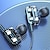 billige Sportshodetelefoner-3,5 mm 9d hifi kablede hodetelefoner med bass ørepropper stereo øretelefoner musikk hodetelefoner sports øretelefoner gaming headset med mikrofon