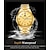 cheap Quartz Watches-OLEVS Men Quartz Watch Calendar Large Dial Waterproof Day Date Titanium Alloy Watch