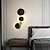 olcso Beltéri falilámpák-led fali lámpák óra dizájn kör dizájn szabályozható 71cm kreatív folyosó hálószoba nappali háttér fali dekoráció falikar világítás 110-240v