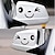 olcso Autómatricák-2db aranyos rajzfilm mosoly arc autómatricák autó visszapillantó tükör matricák autóstílus l &amp; r tükör matrica személygépkocsikhoz