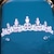 levne rekvizity fotobudky-pokrývky hlavy svatební koruna evropské baroko nové svatební šaty koruna narozeniny dárek pro dospělé všestranné křišťálové doplňky