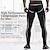 cheap Men&#039;s Cycling Clothing-Arsuxeo Men&#039;s Compression Pants Running Tights Leggings Base Layer Athletic Athleisure Fall Polyester Breathable Quick Dry Moisture Wicking Fitness Gym Workout Running Sportswear Activewear Solid
