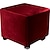 cheap Ottoman Cover-Stretch Ottoman Cover Velvet Square Ottoman Slipcovers Rectangular Foldable Storage Stool Cover Bench Cover Furniture Protector Soft Slipcover with Elastic Bottom