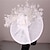 cheap Fascinators-Fascinators Sinamay Wedding Kentucky Derby Cocktail Retro Bridal With Feather Floral Headpiece Headwear