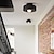 abordables Luces de techo regulables-luz de techo led luz de techo de montaje empotrado 30 cm luz de techo led de resina luz de techo redonda moderna lámpara de techo para sala de estar pasillo